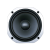 Audax - Speaker Pasif - 4 - AX-4880 SQPB - mid range - depan-min Audax - Speaker Pasif 4" AX-4880 SQPB8 Mid Range